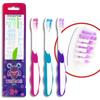 WELLBEE KIDS(3+) Soft Toothbrush (foil) - Mix of Colors 1 Pc