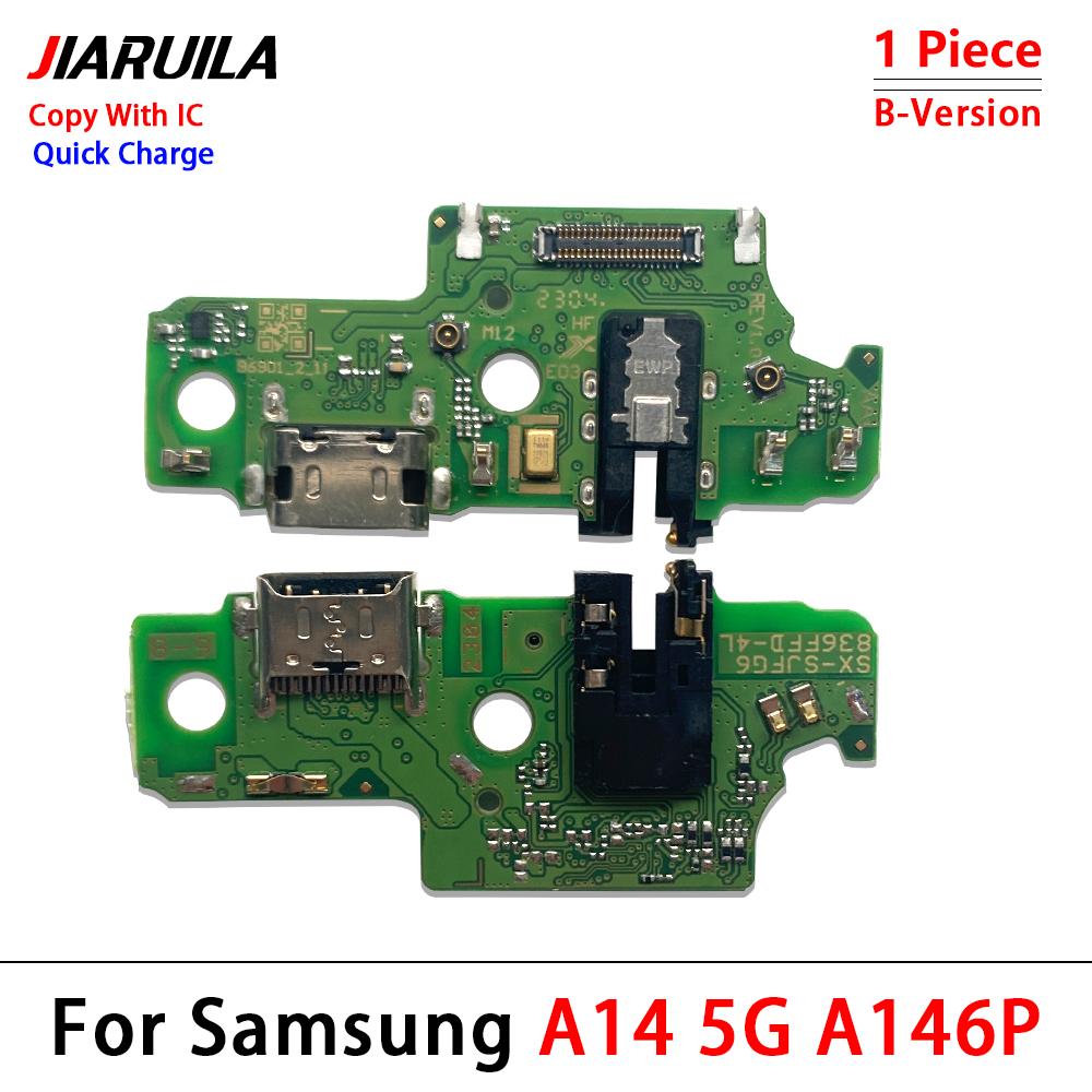 Для Samsung A13 A23 A33 A53 A52 A72 A14 A24 A34 A54 4G 5G Порт USB для зарядки Док-станция Зарядное устройство Плата разъема С гибким шлейфом Micro