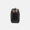 [Pre-Owned] GG Marmont Small Black Leather Quilted Shoulder Bag - Very Good #1XP1GEO