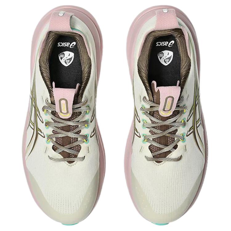 ASICS GEL NIMBUS 28 Running Shoes Women's Beige Pink 1012B981-020