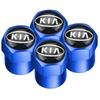 ANIE7 4pcs Car Wheel Tire Valve Caps Dust Accessories For KIA Sportage Rio Ceed Picanto K5 K9 Sorento auto Accessories styling