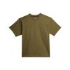 Pharrell Williams Basics Shirt Round Neck Pullover Solid Color Short Sleeve T-Shirt Unisex Tops Green HB8814