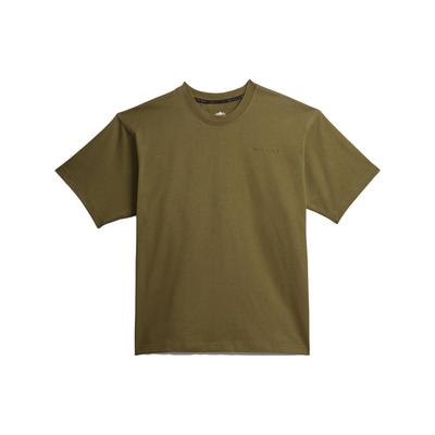 Pharrell Williams Basics Shirt Round Neck Pullover Однотонная футболка с коротким рукавом Унисекс Топы Зеленые HB8814