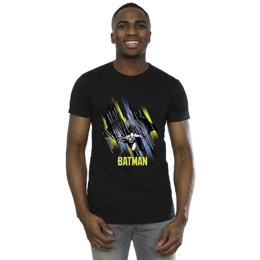 DC Comics Mens Batman Flying Batman T-Shirt
