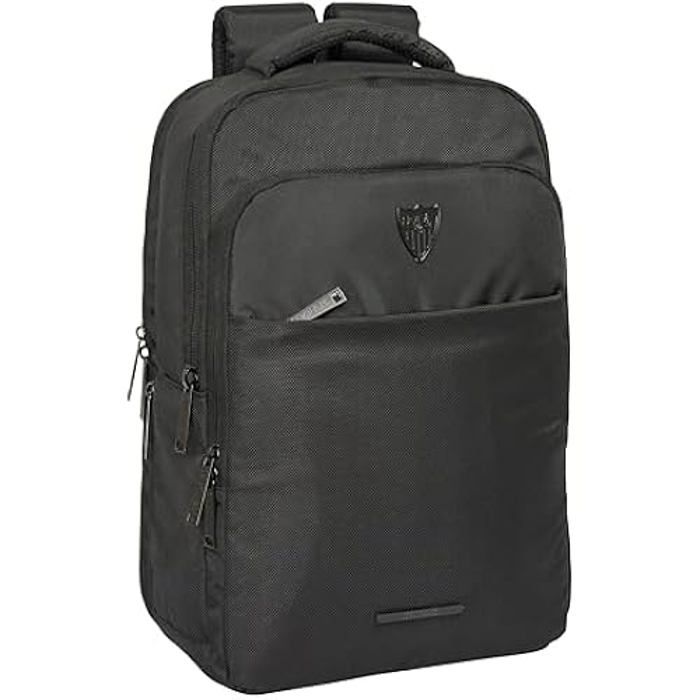 Рюкзак для ноутбука 15,6" SEVILLA FC BUSINESS - Бренд SAFTA - Черный