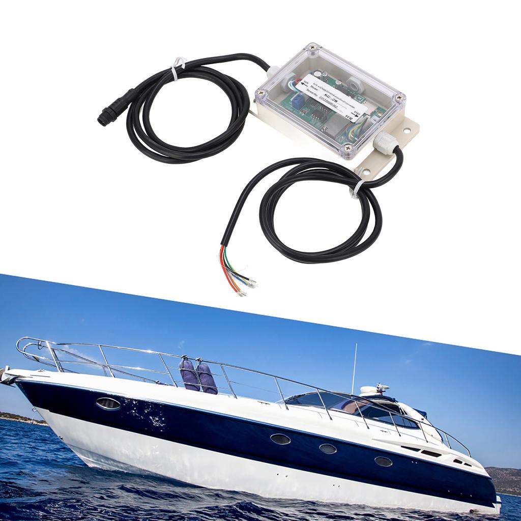 Bi Direction Converter Module NMEA2000 and NMEA0183 KC‑2W IPX67 Waterproof DC 9‑30V