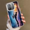Ударопрочный чехол для телефона с изображением саксофона и нот для Xiaomi Poco X7 X6 X5 X3 Pro F7 Ultra M8 Redmi 15C 15 14C 13C 12C 10C 13 12