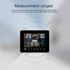 Sunrise and Sunset Weather Station Multi-function Alarm Clock Thermometer Hygrometer Touch Screen