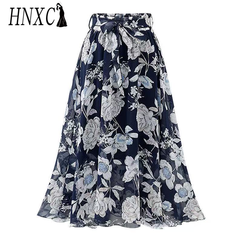 HNXC Женская модная повседневная летняя весенняя юбка