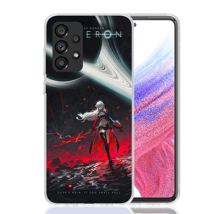 Honkai Star Rail Acheron Phone Case for Samsung Galaxy A17 A16 A15 A14 A13 A57 A56 A55 A54 A53 A37 A36 A35 A34 A33 A26 A25 A24 A