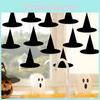 Creative Halloween Party Witch Hat Paper Pendant Party Scene Decoration Prop