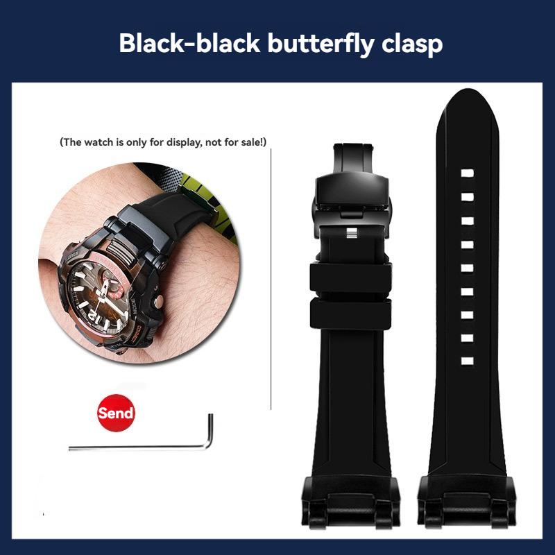 GR-B100 Силиконовый Ремешок для Часов Мужской Для Уличного Спорта Для Casio G-SHOCK 5536 GR-B100GB-1A GR-B100-1A4 Модифицированный Ремешок Браслет