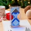 Киберпанк DIY Светодиодная Матричная Песочница Часы с Таймером Обратного Отсчета с Датчиком Гравитации STEM Образовательный Проект по Пайке для Новичков и Взрослых