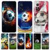 Чехол для телефона для Xiaomi Mi Poco X7 X6 X5 NFC X3 F7 Ultra F6 Pro F3 15 14T 14 13T 11 12 13 Lite Прозрачный ТПУ Чехол Футбол