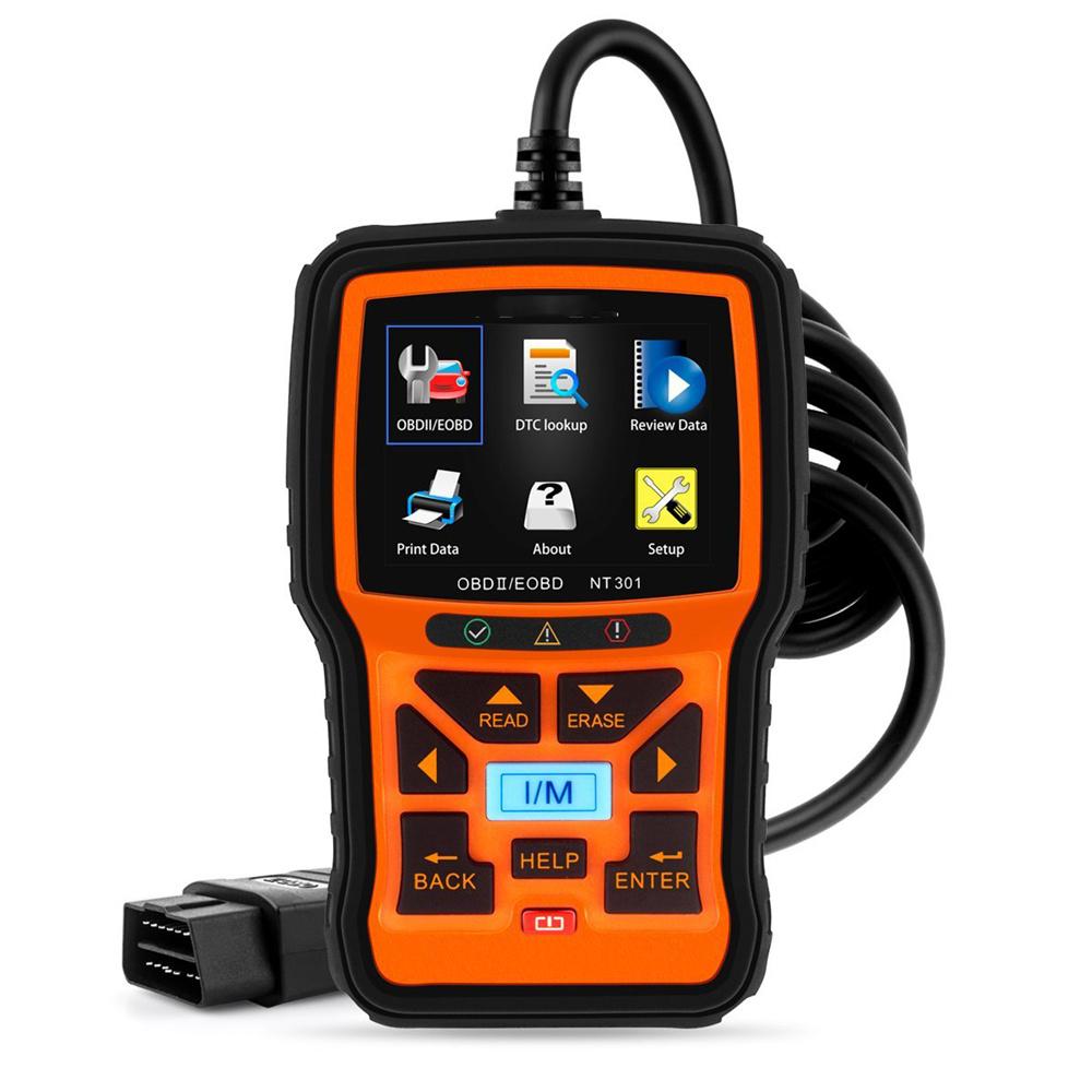 NT301 OBD2 Сканер Профессиональный Чтение Удаление Кодов ODB 2 Automotivo Сканер Автомобильный Диагностический Инструмент с Полной Функцией OBD