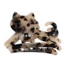 Acetate Retro Shark Clip Cat Design High Ponytail Holders Elegant Hair Claw Clips  for Women Girls