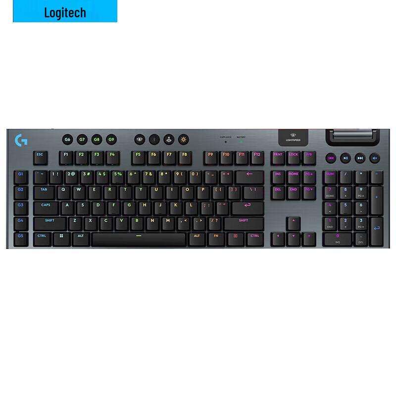 Logitech G915 X LIGHTSPEED Low-Profile RGB Mechanical Gaming Keyboard
