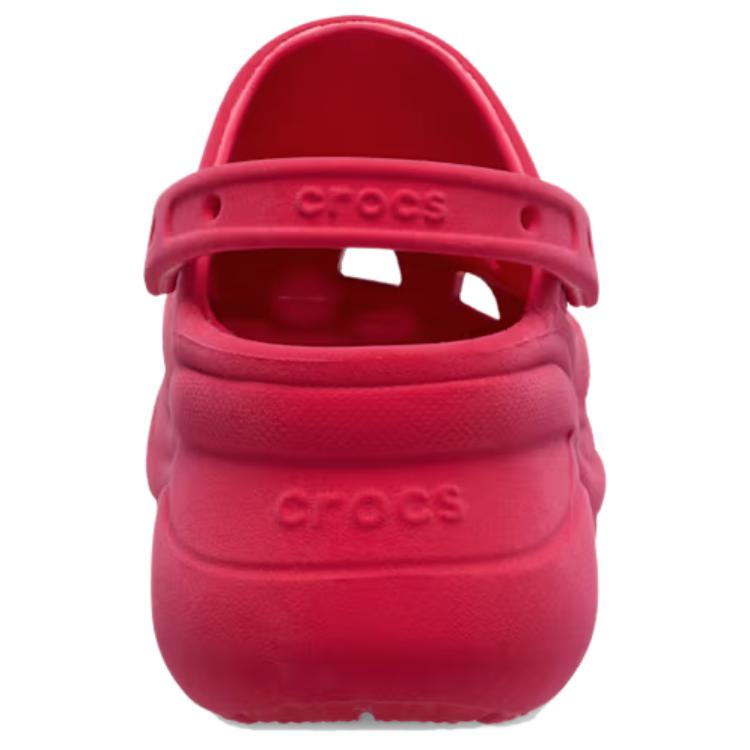 Crocs Bae Clog Вельветовые Простые Удобные Клоги Женские клоги Розово-красные 211919-7AQ