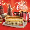 ASSYME Cubic Fan 3D Puzzle Craft Kit No Glue or Tools Required Colosseum DS0976h - -