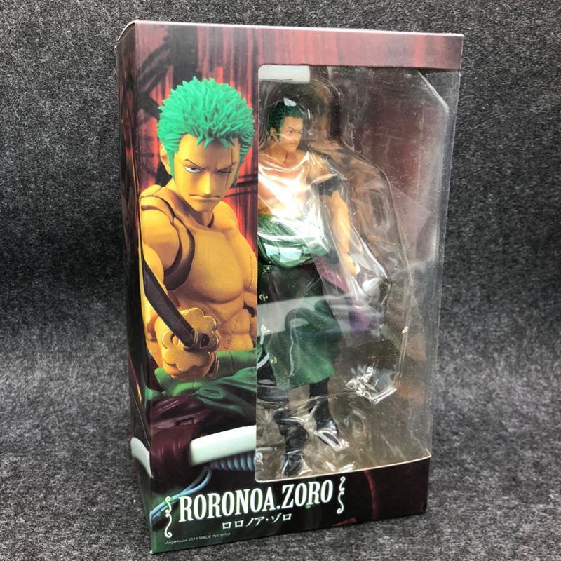 Аниме One Piece 18 см BJD Roronoa Zoro Joints подвижная ПВХ фигурка Коллекция Модель игрушки