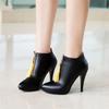 Women's High-heeled Short Boots, Versatile Slim Heeled Tassel Boots, New Autumn and Winter Oversized Boots