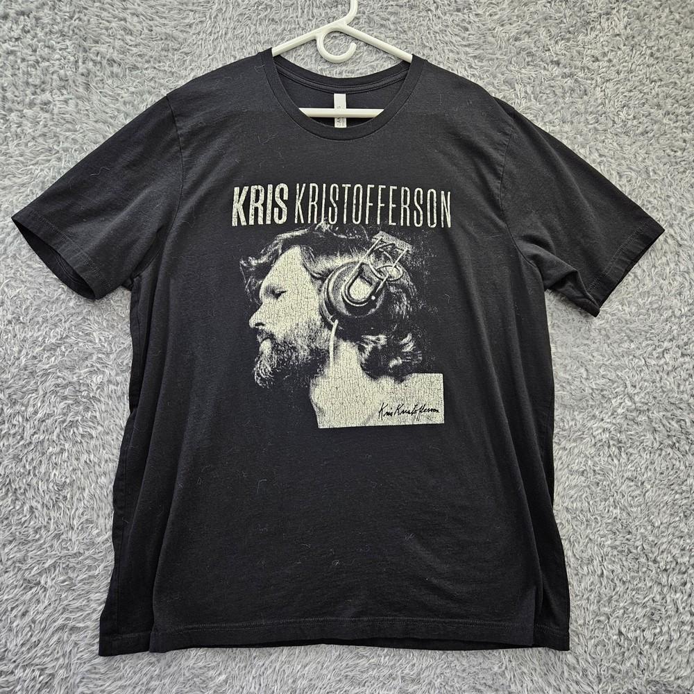 Kris Kristofferson Music Tshirt Size S to 5XL UR175 Unisex T-Shirt