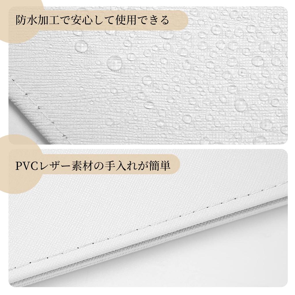 OWLKELA Настольная компактная складная ручная стильная подставка кожаный чехол большой L белое зеркало, зеркало, зеркало, зеркало, и ударопрочный и зеркало, размер,