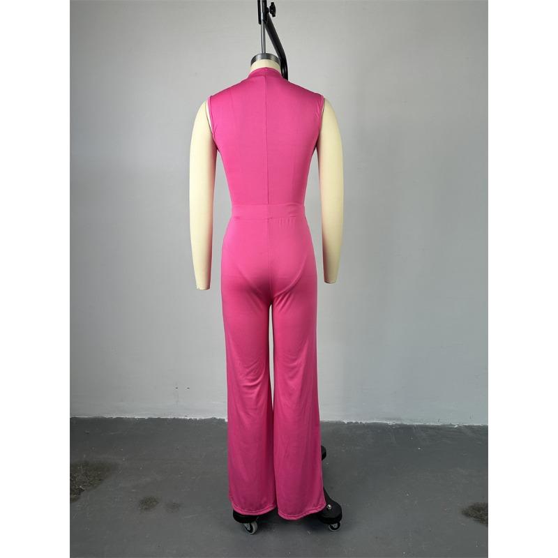 Женский летний темпераментный кружевной комбинезон без рукавов с высокой талией, повседневный комплект