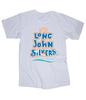 Белая футболка с логотипом Long John Silver