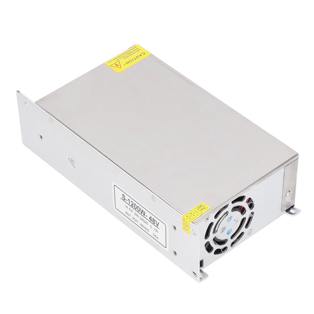Импульсный источник питания постоянного напряжения 25 А, 1200 Вт, трансформатор переменного тока в постоянный, вход 200–240 В, выход 48 В