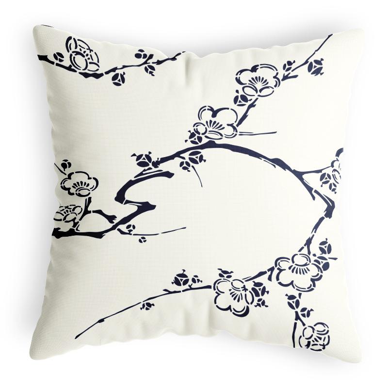 Наволочка в японском стиле Современный минималистичный дом Специальная наволочка для подушки для стула Наволочка для подушки для офисного стула