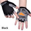 Non slip Palm Bicycle Gloves Half Finger Half Finger Mittens Athletic Gloves  Bicycle Road Race