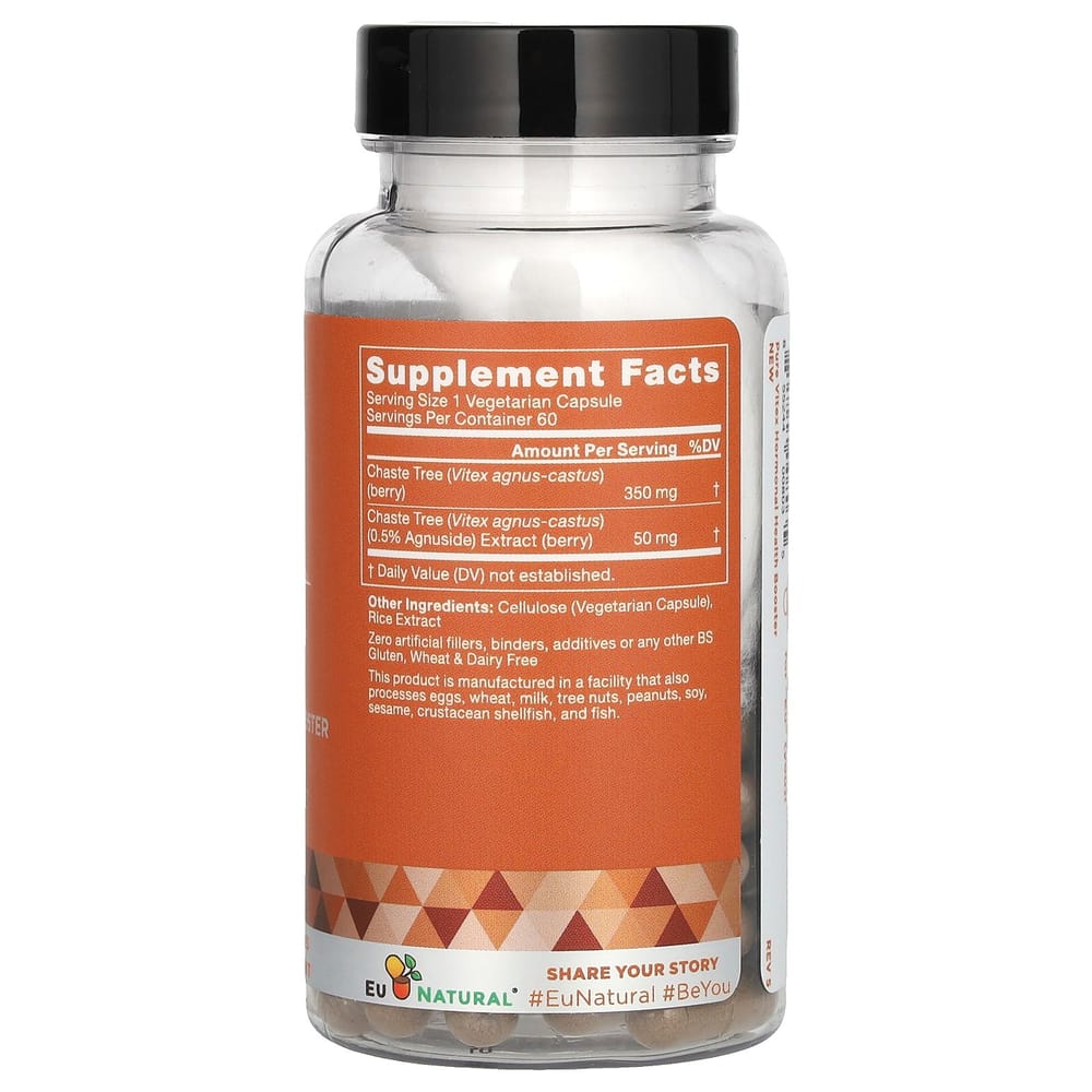 IHerb EuNatural Витекс 400 мг Вегетарианские капсулы, 60 шт.