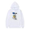 Disney Mickey Mouse Pattern Woman Fleece Casual Loose Black Autumn Tops Clothes Pullovers Ladies Cheap Hoodies Men Sweatshirts