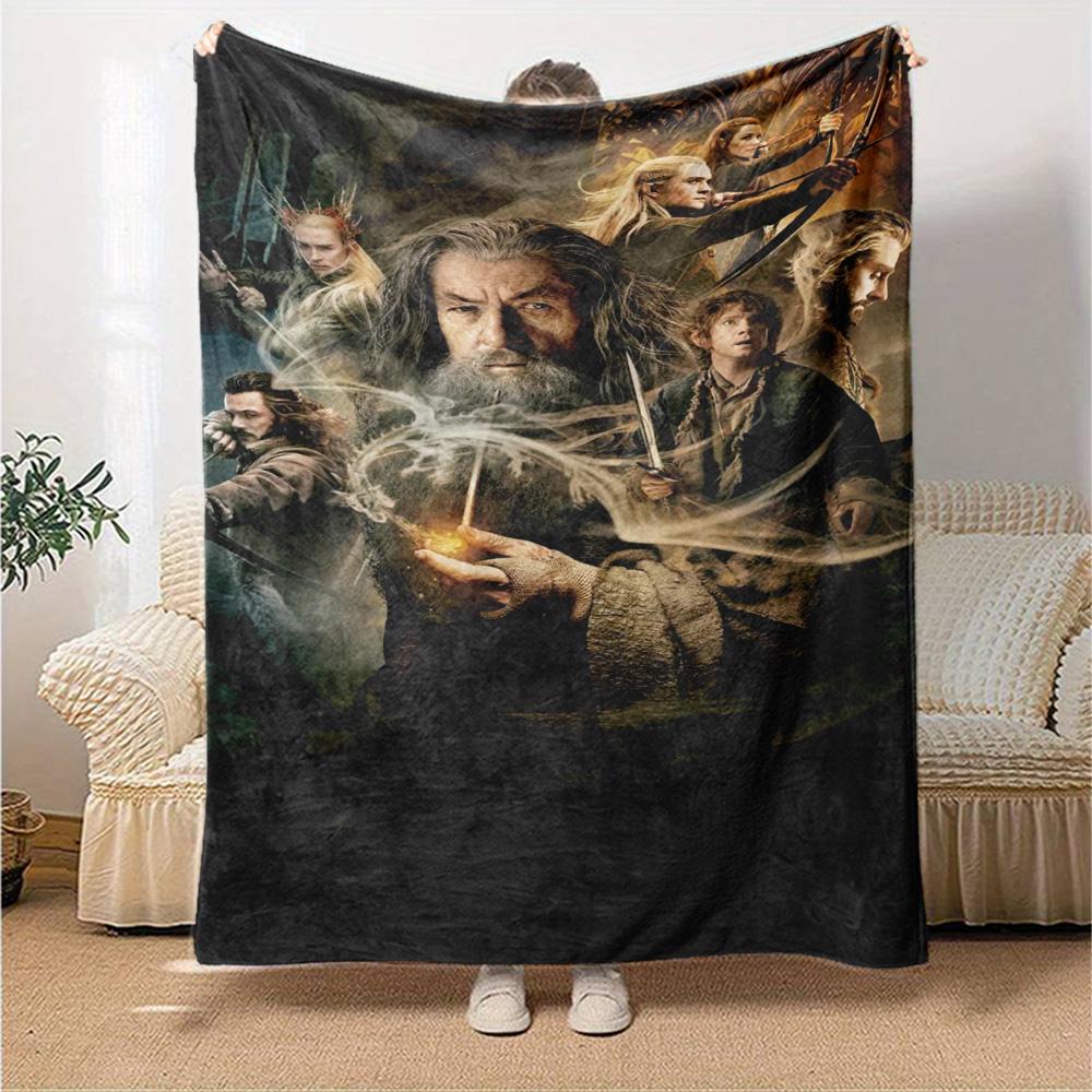 Lord Rings Blanket Durable Comfort Suitable for Couch Bedding Office for All Seasons Warmthful Decor Gift for Travel Home Birthdays