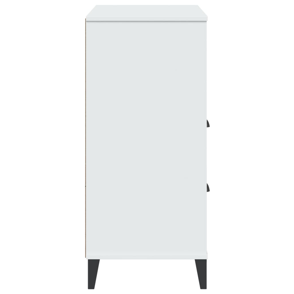 VIKEN Bookshelf White 80 x 40 x 90 cm Engineered Wood