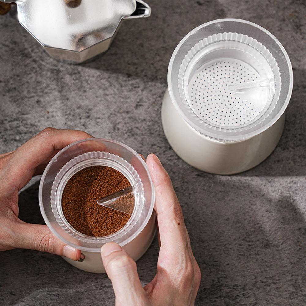 Splash Proof Design Moka Coffee Distributor Powder Distribution Tool Stovetop Coffee Making