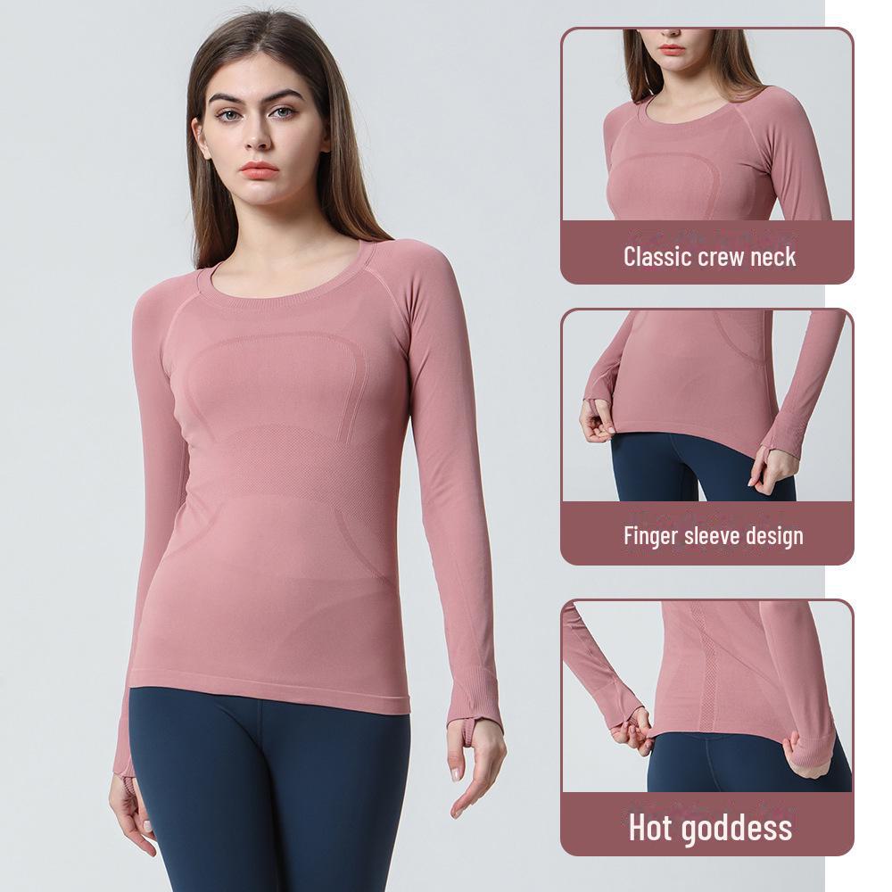 Футболка Swiftly Tech с длинными рукавами для занятий йогой: Дышащий, быстросохнущий фитнес-топ для бега и активного отдыха