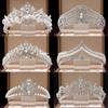 Bridal Crown Tiara Mori Atmospheric Wedding Dress Accessories Female Eighteenth Birthday Bar Mitzvah Crown