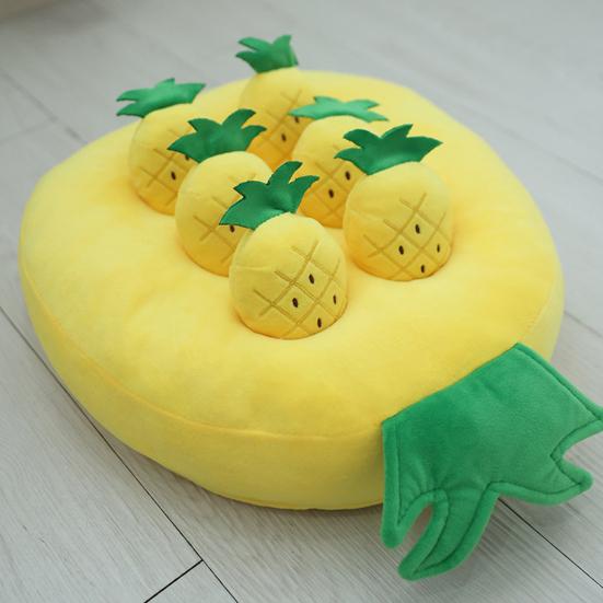 Плюшевая игрушка с редисом, морковью, клубникой, ананасом, нечеткая мягкая ПП, хлопковая набивка, маленькое животное, домашнее животное, кролик, добыча пищи, образовательная