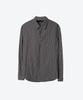 UNTAGE Cotton Stripe Shirt[Black(Unisex)]_Uts-Fs56