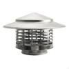 Cap Chimney Rain Pipe Replacement Easy Installation Flue Protector Duct Closure House