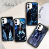 Anime Solo Leveling Phone Case for iPhone 11 12 13 14 Pro Max Mini X XR XS SE 2020 6S 7 8 Plus Samsung Galaxy S21 S22 Shell
