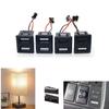 Double Layer Usb Female Base Type-C Socket and Female Usb Lamp Charging Socket Power Socket With Cable Connector Line length 7CM
