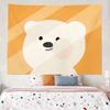 Cute Bear Background Cloth Tapestry Office Living Room Tapestry Home Wall Decoration Tapestry