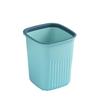 Plastic Trash Can Pressure Ring Garbage Bucket Open Style Paper Basket  Kitchen