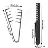 Volumizing Wide-Tooth Hair Styling Comb+Folding Comb Curling Tools Fluffy Texture Ideal For All Hair Types Hairstyling Tools