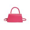 Foreign Texture Small Bag Women's New Popular Solid Color Messenger Bag Fashion Portable Small Square Bag Trend