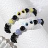 Luminous Black & White Kitten Shell Star Bracelet - Couple Jewelry Gift