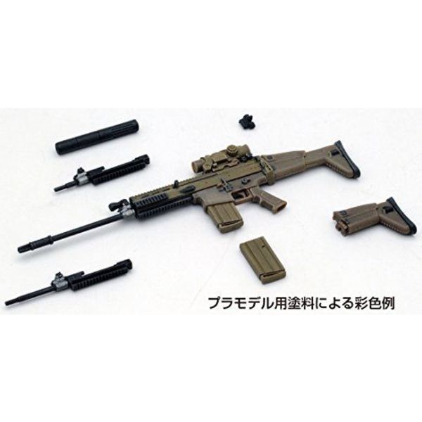 TOMYTEC 1/12 Маленькая оружейная (LA003) Пластиковая модель SCAR-H NEW из Японии